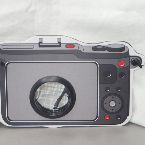 Vintage 1990s  Prism Toy Viewer Finder Necklace Cosplay Fake Camera Prop - Picture 8 of 11